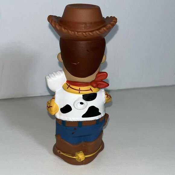 Disney Pixar Toy Story hollow vinyl figure Woody with Sporky 5.5" - Picture 3 of 7